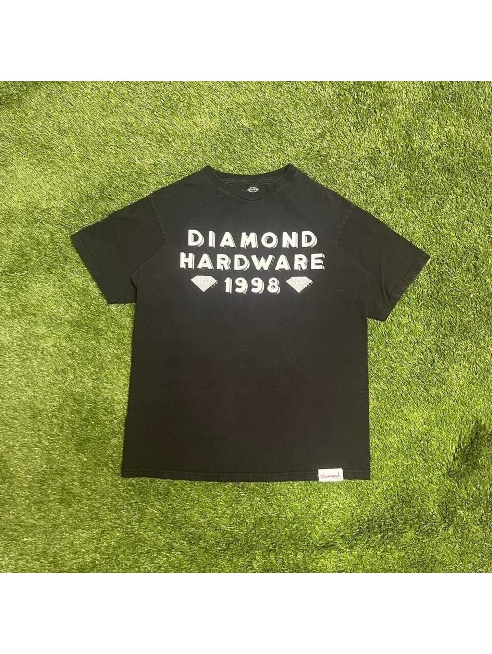 Diamond Supply Co. black cotton tee